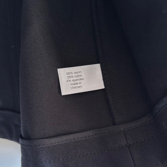 Lane Bryant Black Ponte Moto jacket - Picture 11 of 13